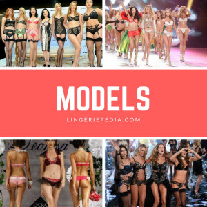 lingerie's models