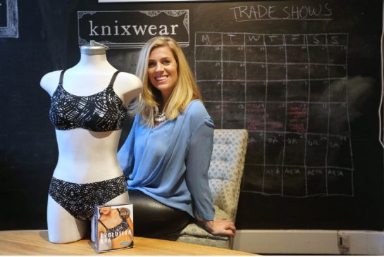 Joanna Griffiths founded her indie lingerie company Knix Wear with comfort, function and a more natural, progressive aesthetic in mind.