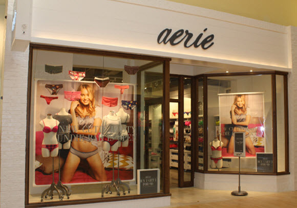 Lingerie brand Aerie unveils a new role model