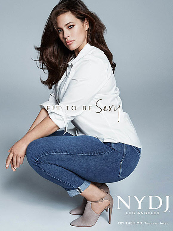 Ashley Graham on Landing an Ad Campaign with a Mainstream Denim Brand