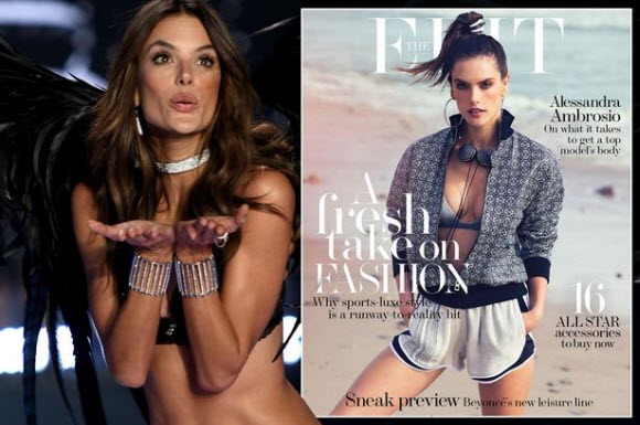 Alessandra Ambrosio had just three months to lose baby weight for Victoria's Secret fashion show