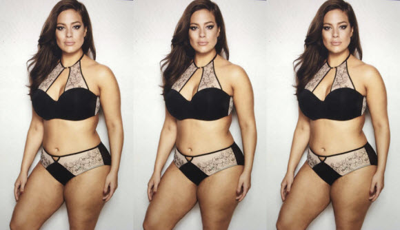 Ashley Graham Looks Confident AF In This Unfiltered Lingerie Photo