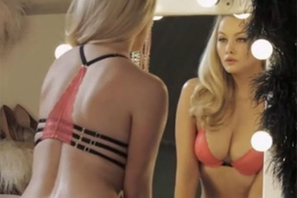 Lingerie advert banned for being TOO sexy