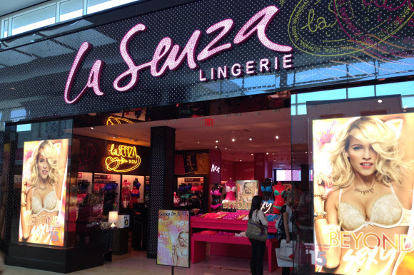 La Senza Lingerie brand opening in Orland Park - la senza store
