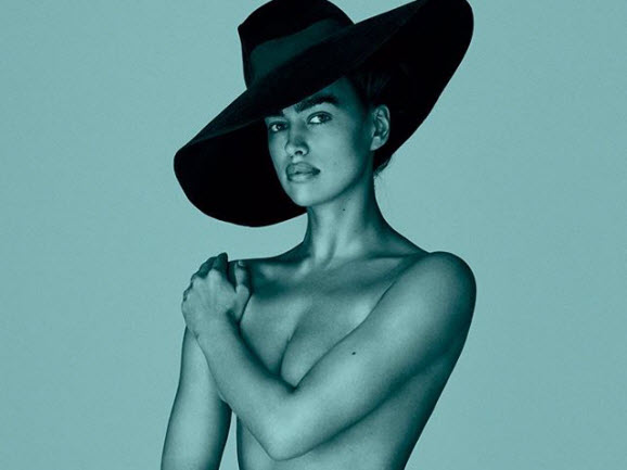 Irina Shyk Poses Nude For First Time After Having Her Doughter