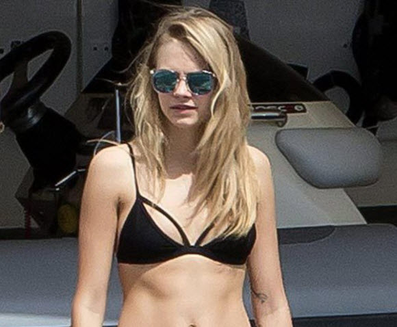 Cara Delevingne Showed Her Bare Breast In Instagram Video