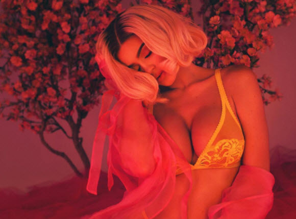Kylie Jenner Celebrates Her 20th Birthday In Sexy Yellow Lingerie