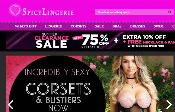 Spicy Lingerie Launches Dedicated Web Page for Customers to Shop Instagram Posts